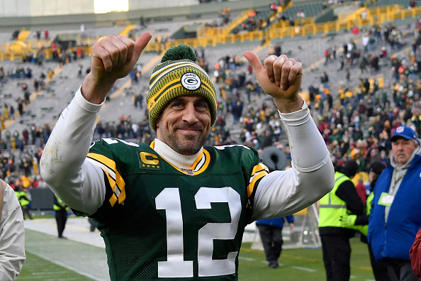 aaron rodgers winter hat