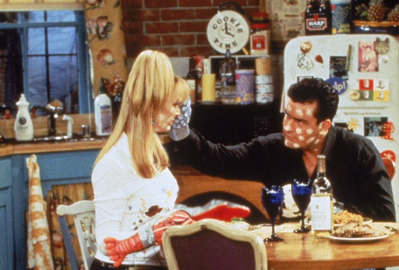 Charlie Sheen guest appearance on Friends