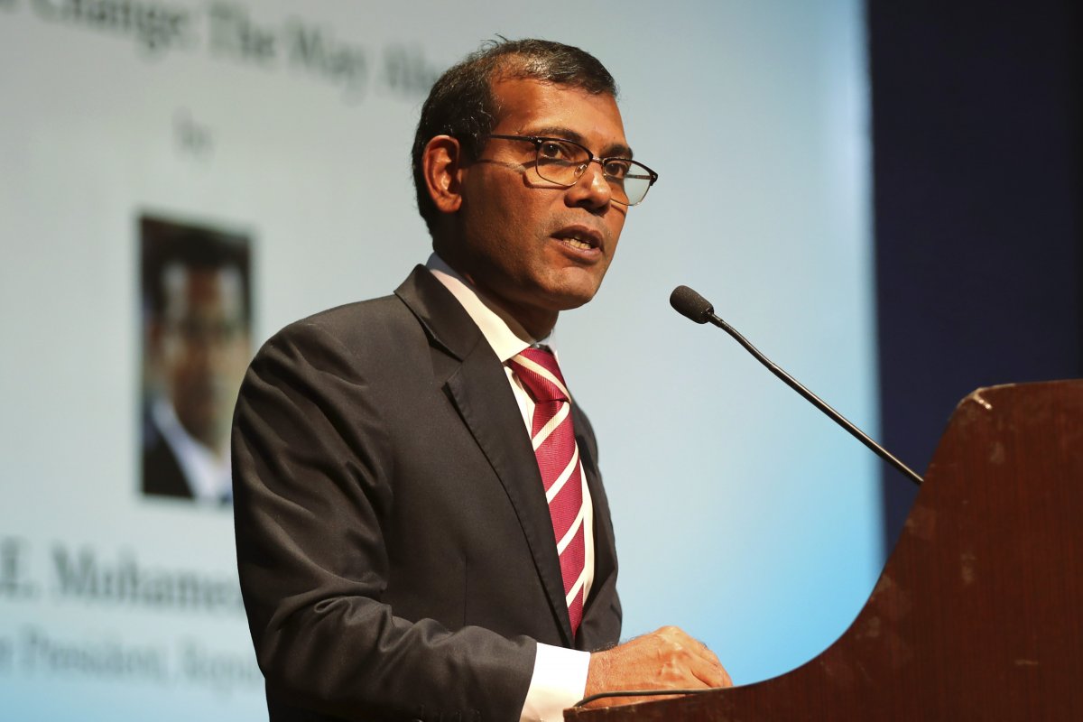 Maldives President NAsheed
