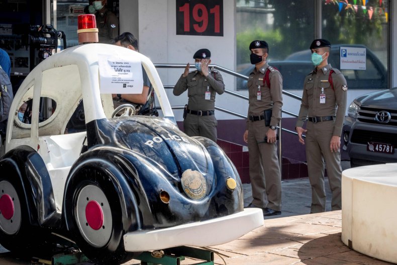 Policemen in Thailand