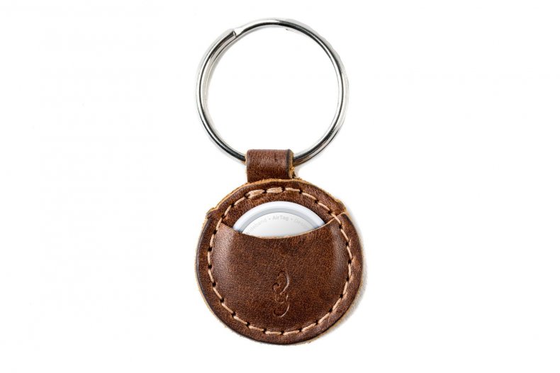 Pad & Quill Mighty AirTag keychain