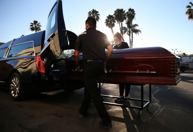 California COVID death