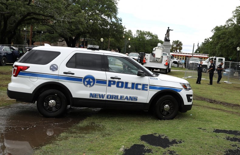 New Orleans police arrested Piggot