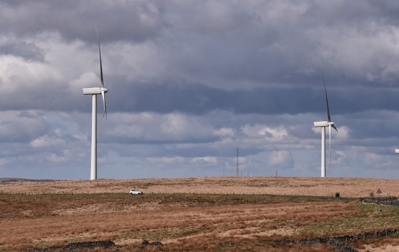 wind turbines