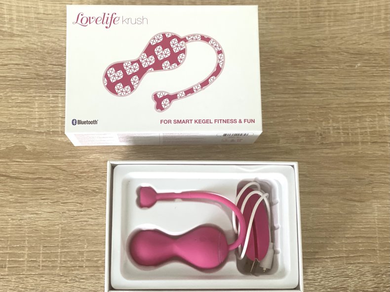 OhMiBod krush smart kegel tracker sex toy