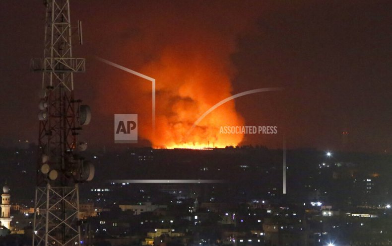 Israeli Forces Strike Gaza Strip