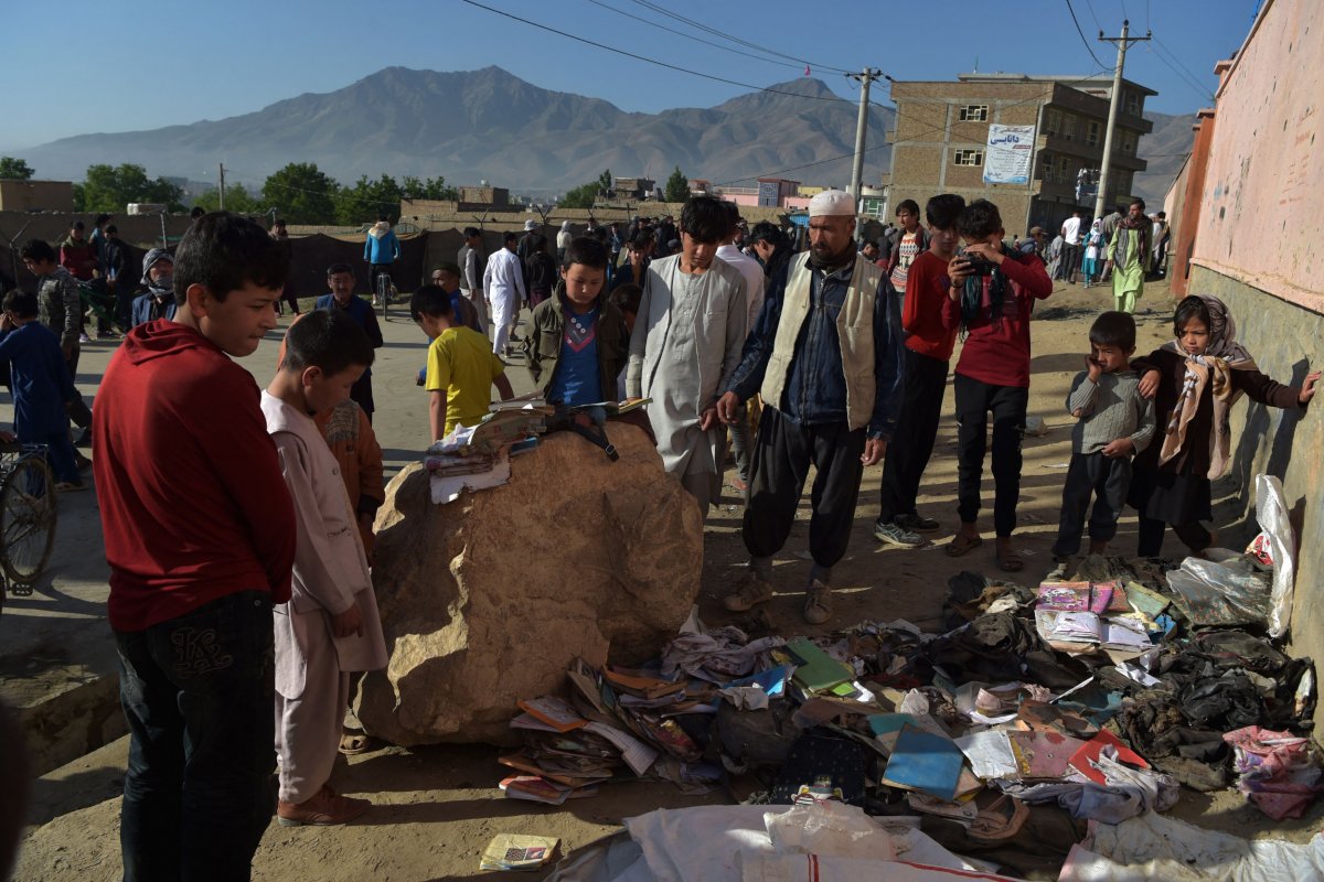 Afghanistan girls' school bombing