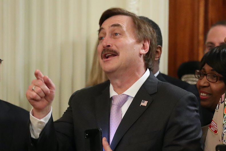 Mike Lindell Trump 80 million election battleground