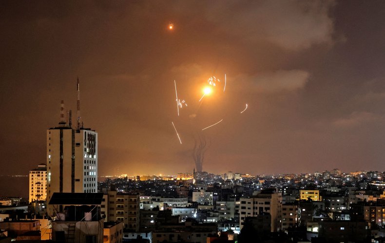 israel, palestinian, rockets, iron, dome, gaza