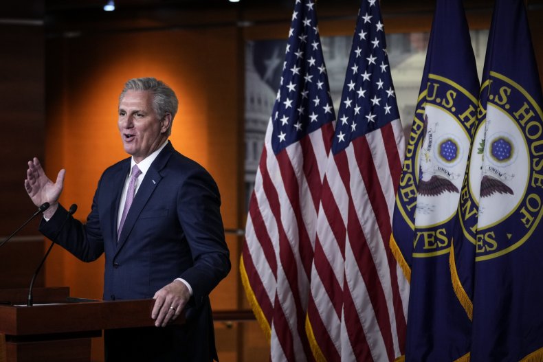 House Minority Leader Kevin McCarthy