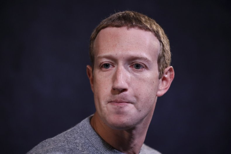 Facebook CEO Mark Zuckerberg