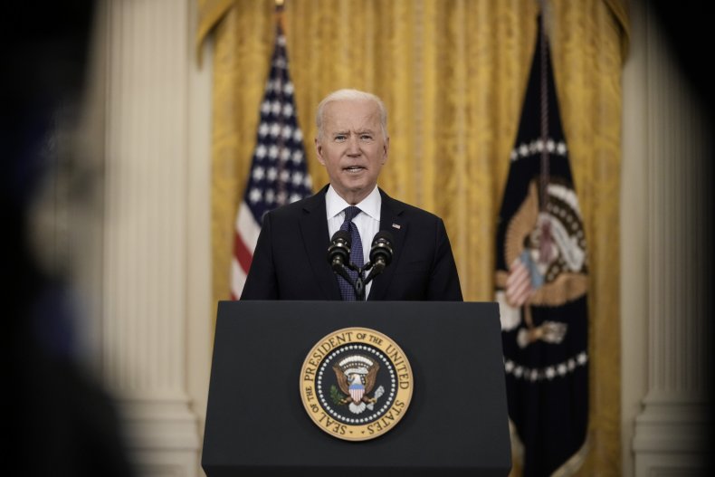 President Joe Biden delivers remarks 