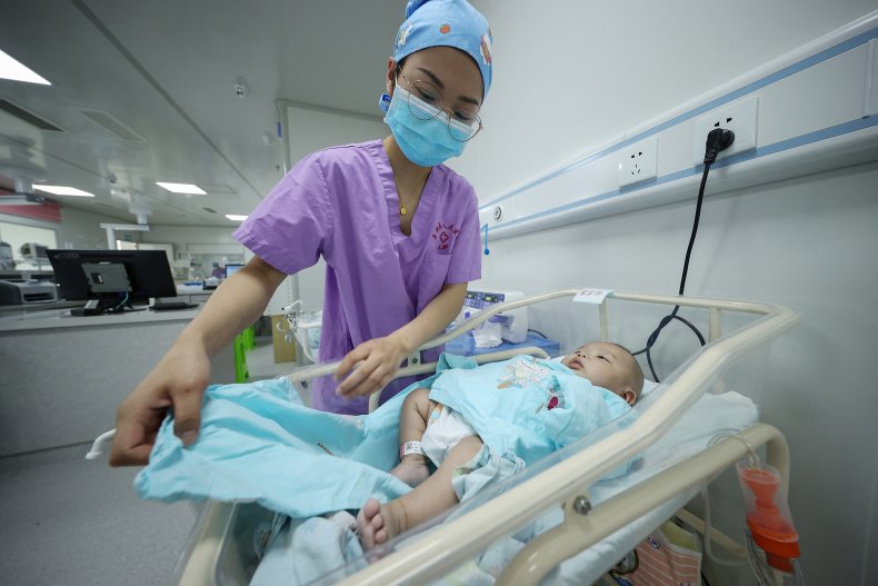 Newborn Baby in China
