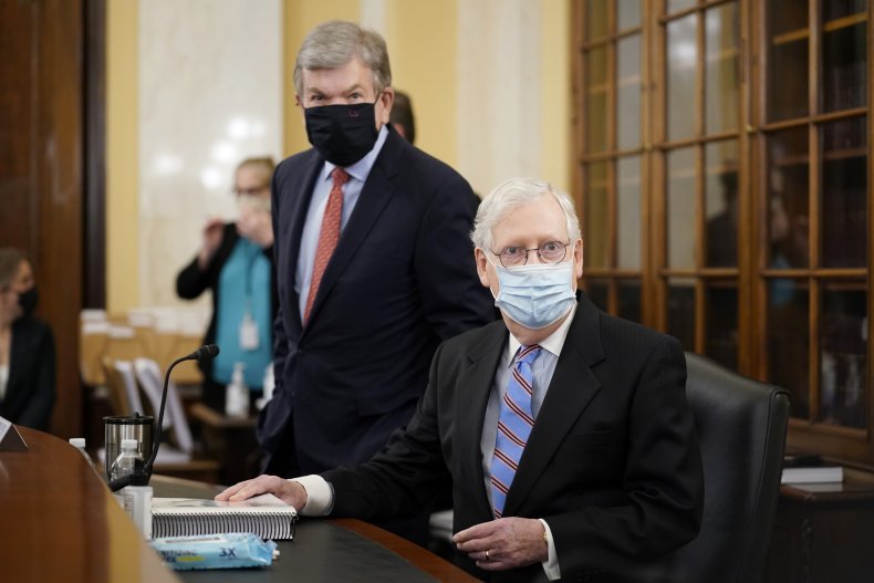 Senate Minority Leader Mitch McConnell