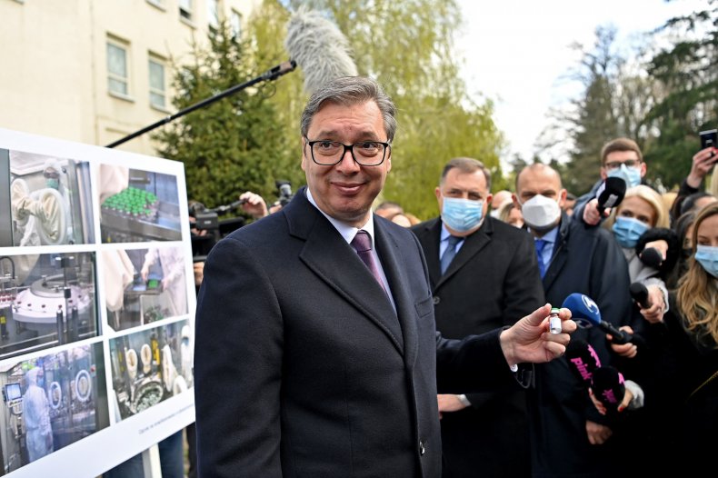 Serbia Covid pandemic European Union