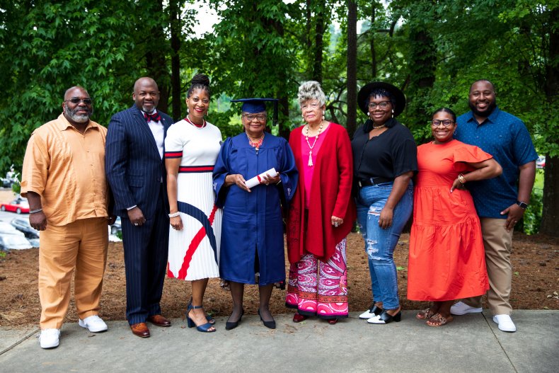 78-year-old woman graduates Samford University