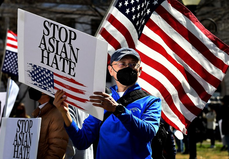 "Stop Asian Hate" Sign
