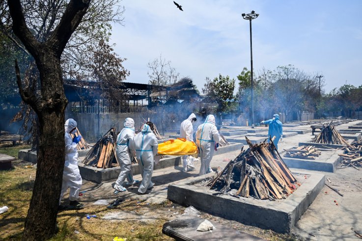 Coronavirus in India cremation