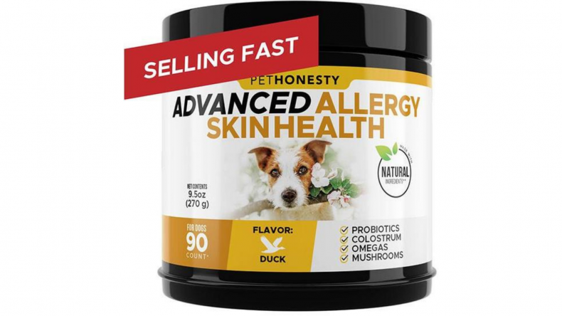 allergy support for dogs with seasonal allergies