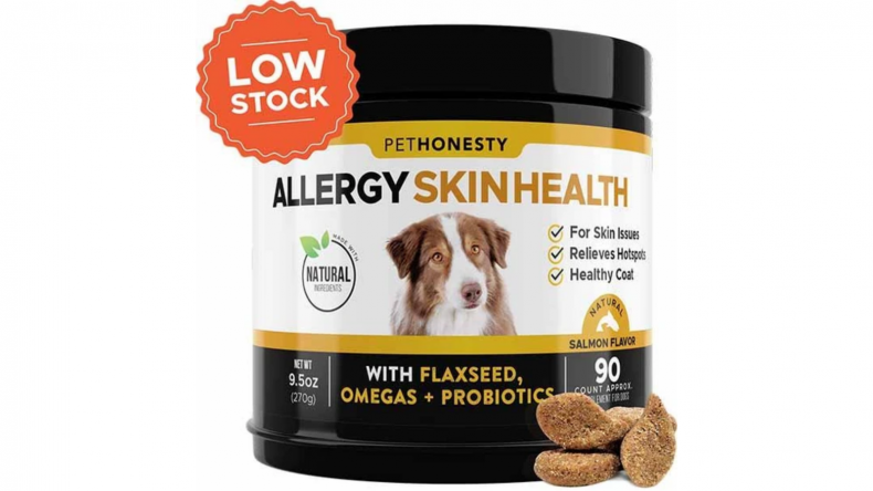 allergy support for dogs with seasonal allergies