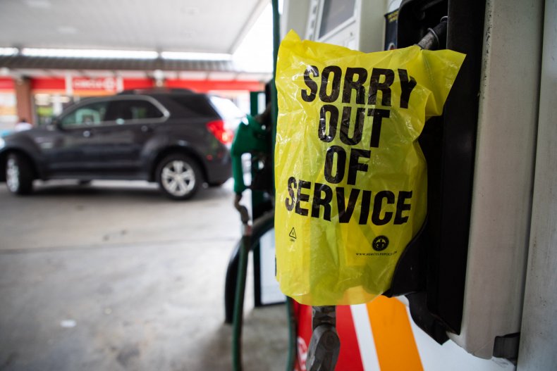 Gas shortage