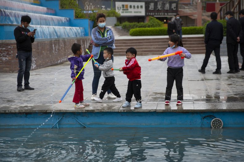 Children Play in Xinjiang