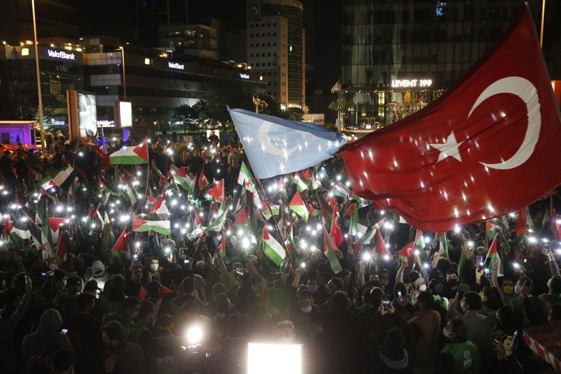 Turkey Protest Israel