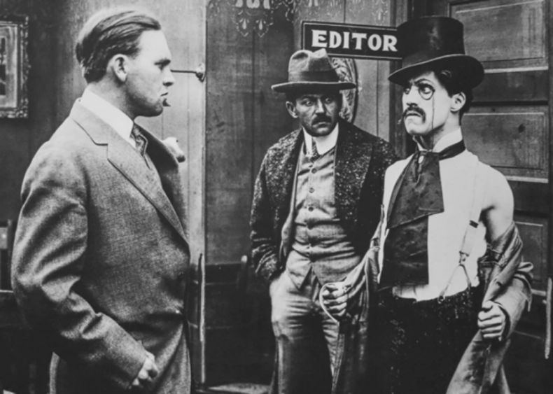 1914: Make his film debut