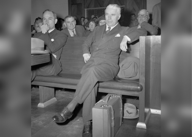 1943: Accused in paternity