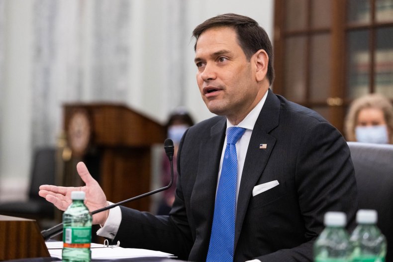 hamas funding nuclear deal marco rubio