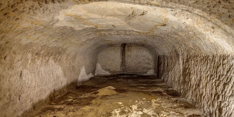The cave inside the Plummer Pump House