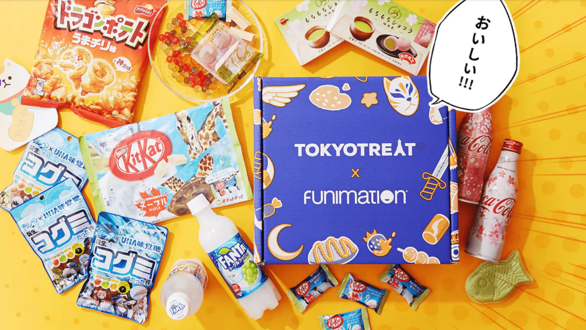 Japanese Character Snacks  Japan Candy Box