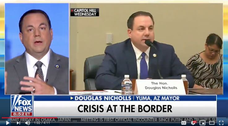 Yuma Mayor Douglas Nicholls screenshot