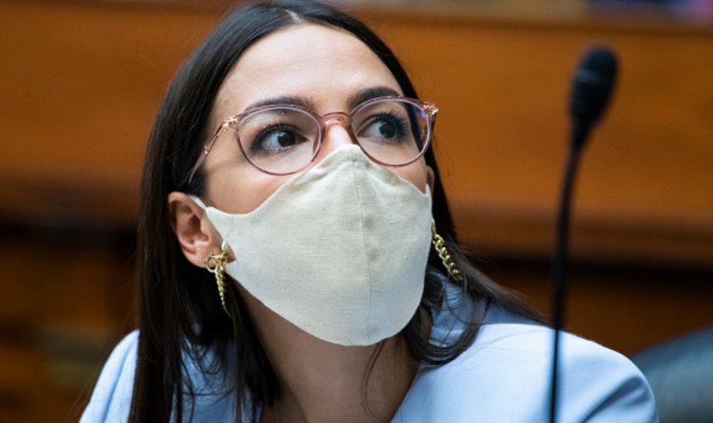 Alexandria Ocasio-Cortez during a hearing last summer
