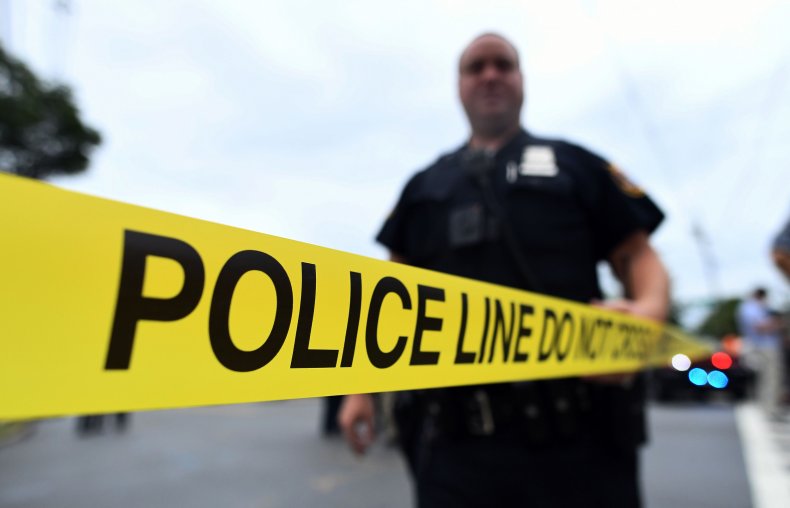 crime scene police line