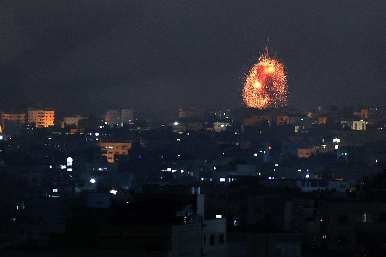 israel, airstrike, gaza, strip, invasion