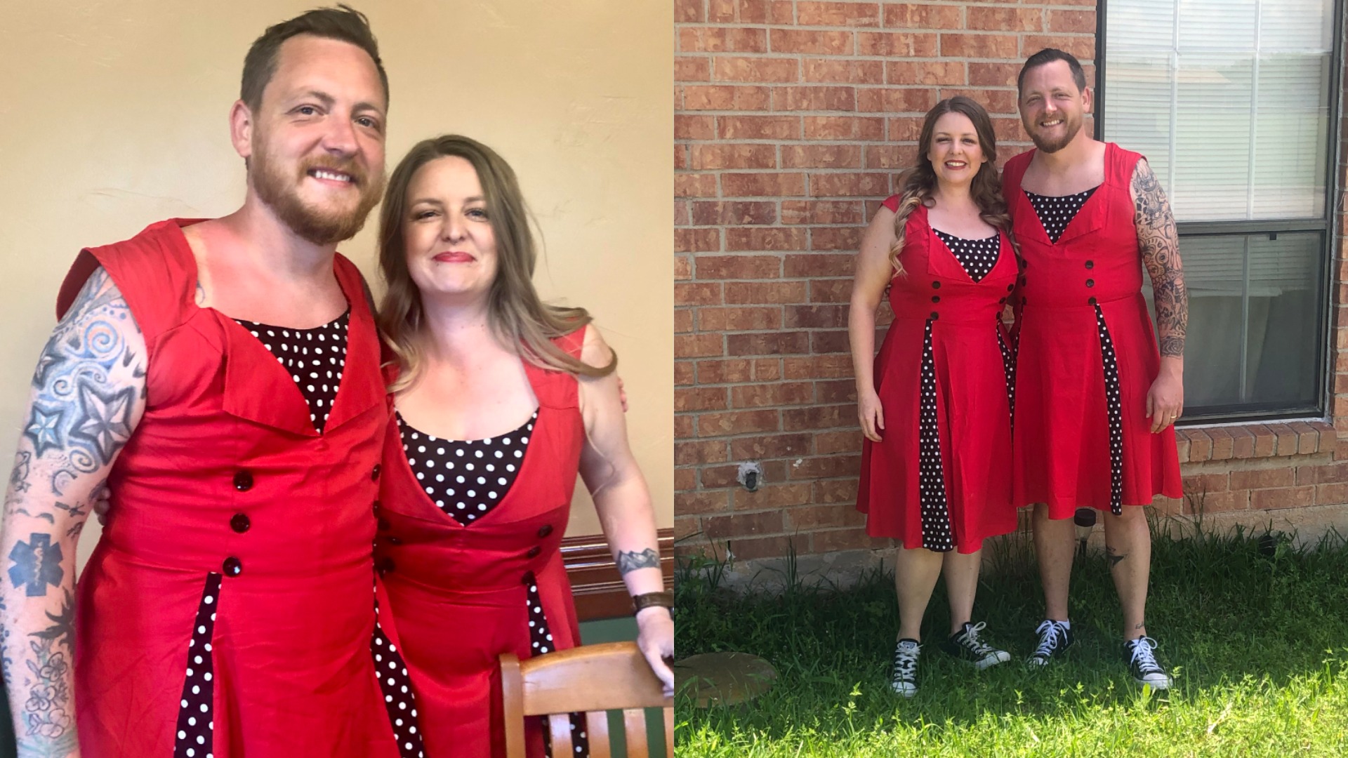 couple same dress image