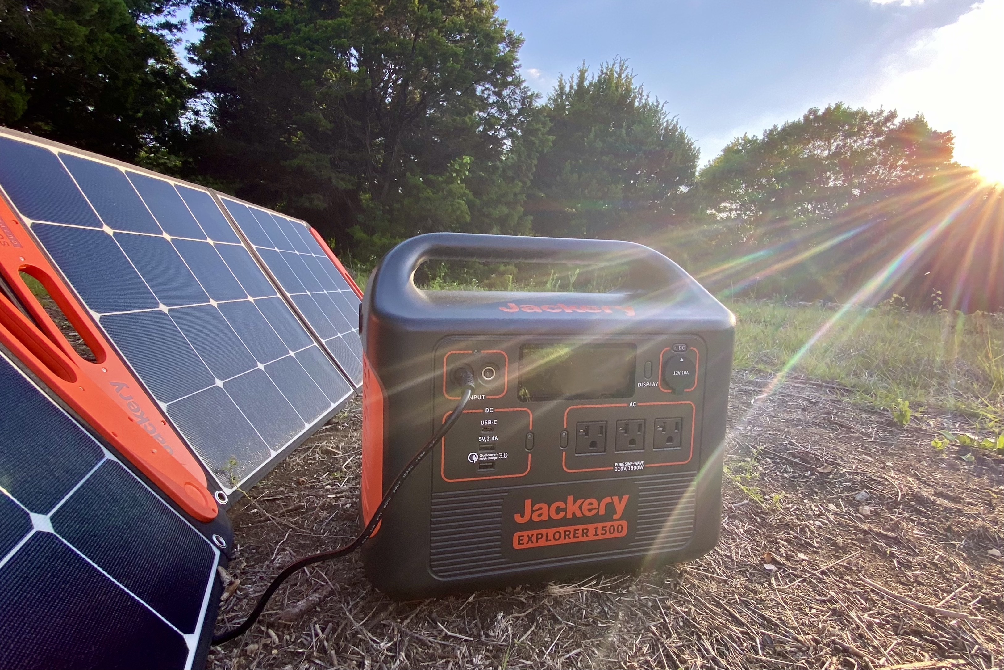 Solar Powered Camping Lights: Can Solar Generator Power Camping Lights -  Jackery