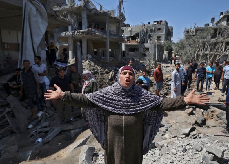 Palestinian woman