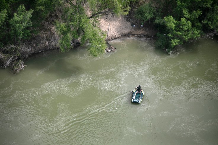 Rio Grande near McAllen, Texas
