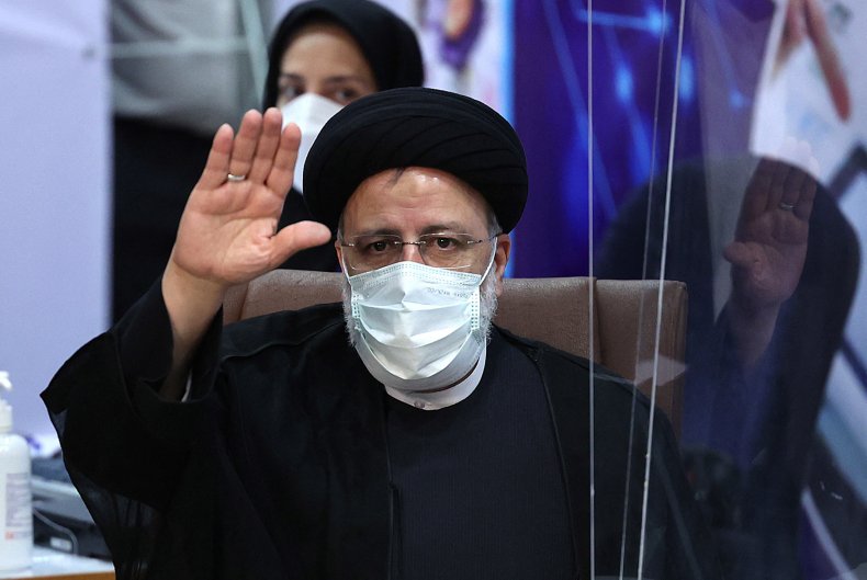 Iranian judiciary chief Ebrahim Raisi