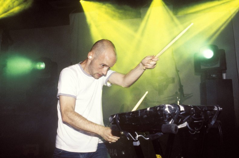 Moby performing at Scala