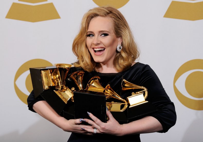Adele wins at Grammys 