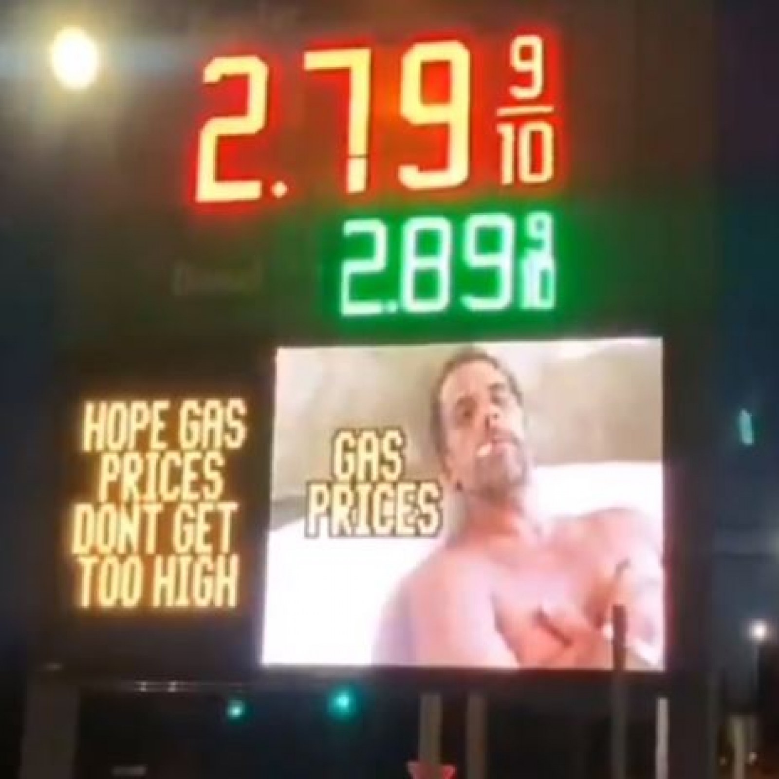 Nashville Gas Station Mocks Hunter Biden With Meme On Pump Prices Don T Get Too High Nashville Gas Station Mocks Hunter Biden With Meme On Pump Prices Don T Get Too High