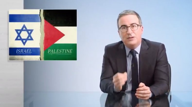 John Oliver on Israel Palestine