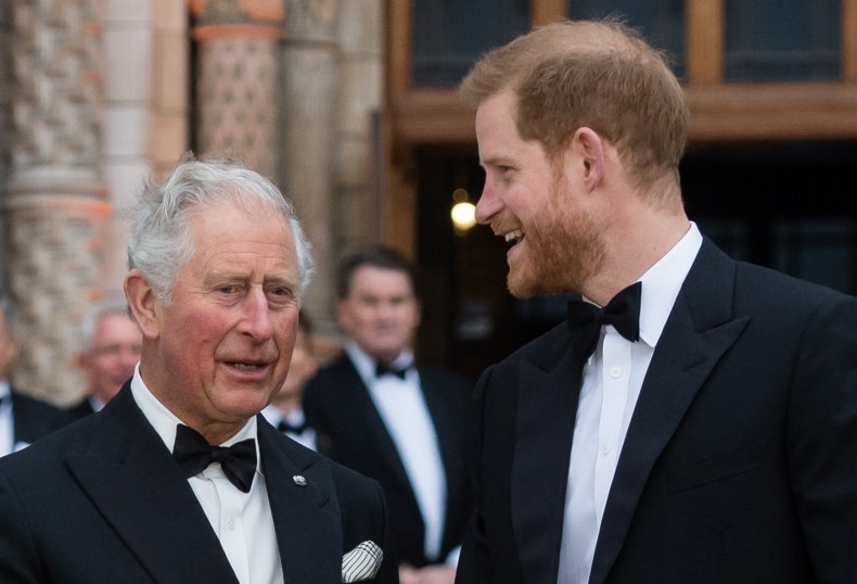Prince Harry and Prince Charles