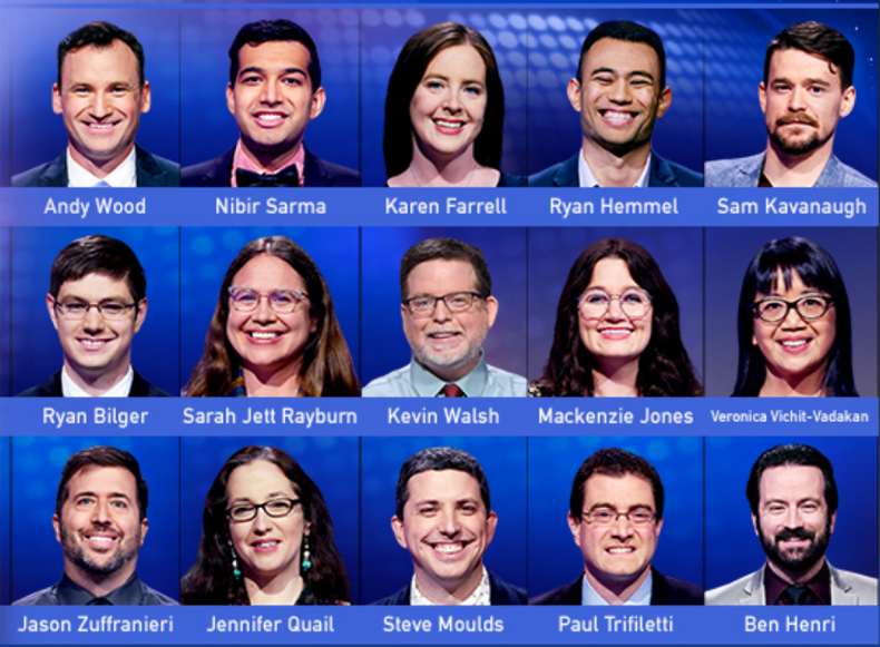 Jeopardy! Tournament of Champions 2021 line-up
