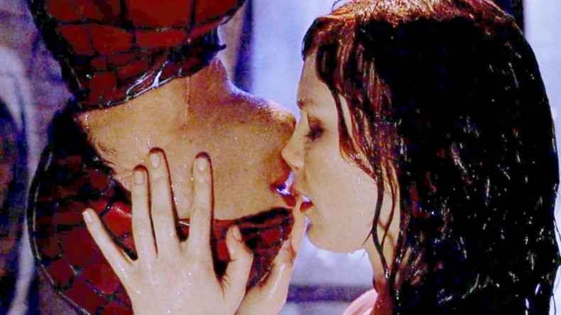 spiderman best kiss scene
