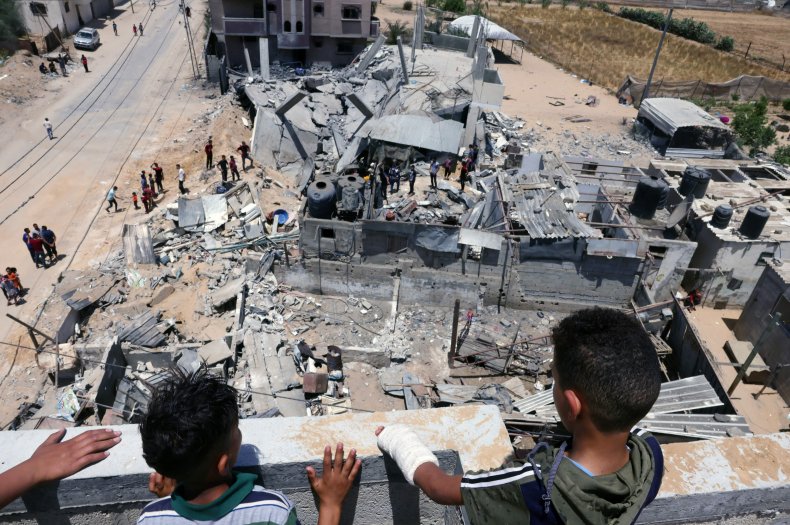Gaza Airstrike Damage