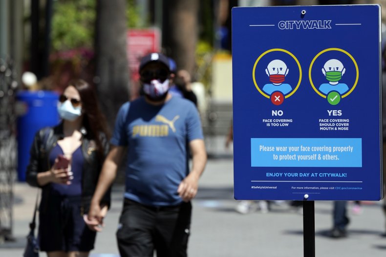California Delaying Mask Mandate's End So Residents Have
Time to 'Prepare': Health Director 2 Cali Masks